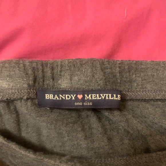 Brandy melville maxi skirt in grey - Picture 3 of 3